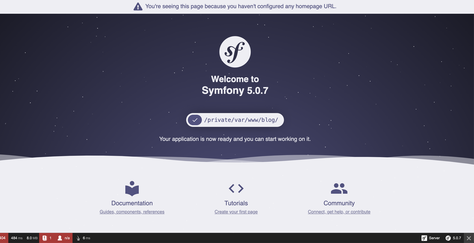 Symfony tutorial for beginners